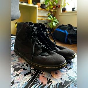 Shoreditch canvas doc martens